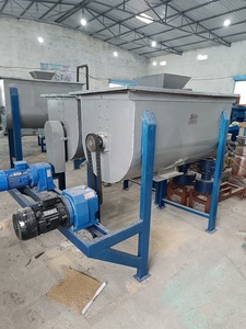 Planta Mezcladora de Alimentos Automática Completa con Mezclador de Cinta y Mezclador de Paletas para Producción de Alimentos para Aves, Ganado y Animales Lecheros - Product Image 1