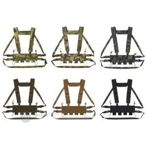 Quad Slot Magazine Pouch Tactical Chest Rig Bag Equipo Chaleco Táctico Elástico Caza Camuflaje Tactical Gears <span class=keywords><strong>MU</strong></span> - Product Image 4