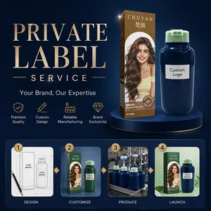 Shampooing Naturel à Base de Plantes Sans Sulfate avec Protection Couleur et Nourrissant aux Herbes pour Cheveux Teints – Marque Privée OEM - Product Image 6