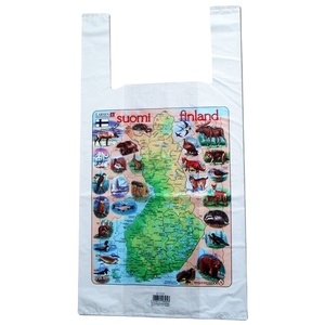 Bolsas de Compras Personalizadas con Impresión Multicolor, Diseño Atractivo y Logotipo, Precio Accesible, Bolsas de Plástico para Supermercado - Product Image 1