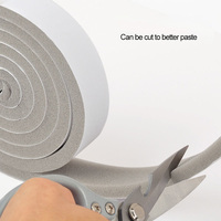 2 Rouleaux de ruban d'étanchéité en mousse à cellules ouvertes pour climatiseurs de 2 pouces W 1/2 pouces T, isolation des fenêtres, joint haute résilience S