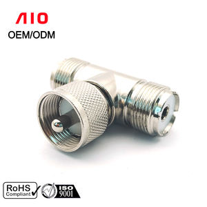 อะแดปเตอร์โคแอ็กซ์เชียล UHF SO-239 FEMALE TO UHF ตัวเชื่อมต่อ UHF ตัวผู้ <span class=keywords><strong>PL</strong></span>-259อะแดปเตอร์เสาอากาศสำหรับสายโคแอกซ์ - Product Image 6