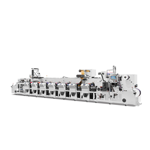 Machine d'impression flexographique à rouleaux de papier de type pétale haute efficacité 450 mm 1-8 couleurs S888 - Product Image 1