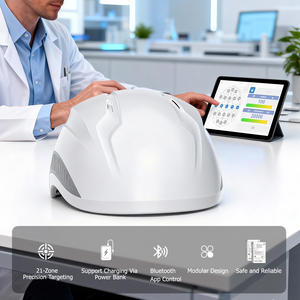 Casque <span class=keywords><strong>de</strong></span> thérapie naturelle par photobiomodulation à 21 canaux, 1070 810 nm, dispositif <span class=keywords><strong>de</strong></span> traitement pour la <span class=keywords><strong>dépression</strong></span>, l'autisme, les maux <span class=keywords><strong>de</strong></span> tête, les patients - Product Image 4