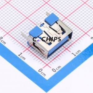 041N-1BLP607-F1 <b>USB</b> Connector Through hole Component (THT) Connector <b>USB</b> <b>2.0</b> Through Hole - Product Image 1