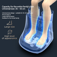 Machine de massage des pieds et des mollets à enveloppement complet avec chauffage pour une expérience spa à domicile, prix de gros, usine OEM