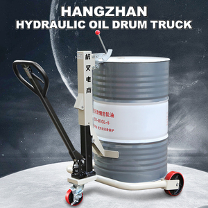 Hangcha Truk Pengangkut Drum Berkualitas Baik Bersertifikat CE ISO 350kg Pengangkat Drum Manual Truk Drum Minyak - Product Image 2