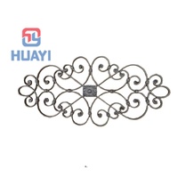Diseños de Patrones Florales en Hierro Forjado, Ecológicos, Duraderos y Modernos, Superficie Antióxido, Resistentes al Agua, Colores Personalizados para