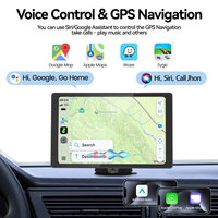 Maustor fábrica en Stock Universal 8 pulgadas IPS pantalla inalámbrica Carplay Android portátil MP5 Multimedia GPS REPRODUCTOR DE DVD del coche