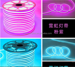 DC12V 7X13mm RGB Flexible LED Neon Strip with IP67 Rating Dimmable Feature for Neon Logos and Signs - Product Image 2