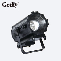 Projecteurs LED Fresnel 200W/300W COB Par 64 Blanc/Blanc Chaud/RGBW avec contrôle DMX512 CRI 95 IP33 36000 Lumens Zoom motorisé