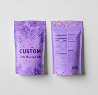 Sachets refermables personnalisés à trois soudures pour échantillons alimentaires en Mylar de qualité alimentaire pour l'emballage de pilules, poudres et capsules
