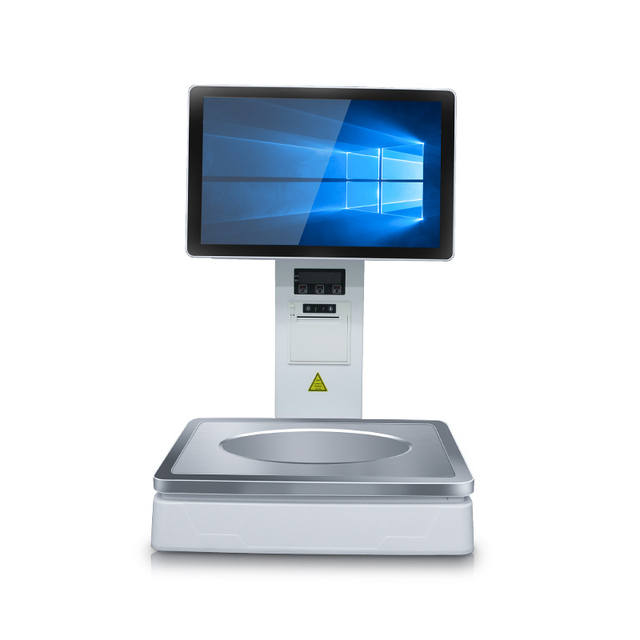 15 Inch All-in-One Desktop POS Machine with Intel Win System Supermarket Billing Barcode Scanner Terminal New Cash Register