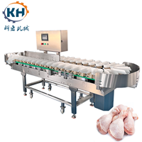 Fabrieks prijs automatische fruit- en groentesorteer-, -gradeer-, -was- en -weegmachine, capaciteit 160-280 stuks/min, vermogen 750W, sorteerstanden