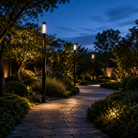 Lampe LED d'extérieur en gros, étanche, pour allée, hôtel, villa, jardin, décoration paysagère