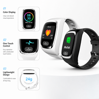 Grosir Gelang Pintar GPS Tahan Air Panggilan Darurat SOS Detak Jantung Gelang Kesehatan Smartwatch untuk Lansia Anak-anak Importir
