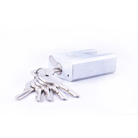 Cadenas en laiton à clé de 54mm de haute qualité avec cylindre remplacé en gros d'usine de manille en acier chromé pour une utilisation sûre