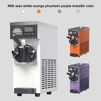 Machine à glace molle commerciale certifiée CE, neuve, verticale, trois couleurs, pour yaourt et glace dure