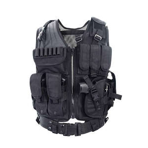 Breathable Lightweight Polyester Tactical Vest Chest Mounts Multi-Use <b>Security</b> Outdoor Training <b>Equipment</b> Comfortable - Product Image 2