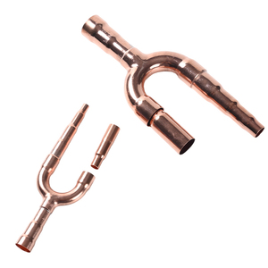 Tuyau de distribution en Y sans soudure en cuivre résistant à haute pression pour la réparation de climatiseurs multi-split Midea - Product Image 5