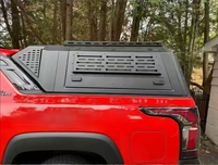 2022 2023 2024 2025 2026 Chevrolet Silverado EV Camper-Aufsatz Hardtop-Ladeflächenabdeckung für Pickup-Trucks mit Aluminiumlegierungs-Überdachung