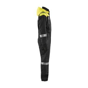 BLAKLADER - 678619779933D100 Overol de concha Negro/Amarillo Hi-vis-EAN 7330509563434 ROPA DE TRABAJO DE 2017 - Product Image 3