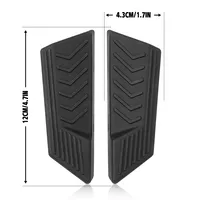 Pour Yamaha XMAX400 XMAX300 400 Moto XMAX300 Repose-pieds arrière Coussinet de protection en caoutchouc anti-collision