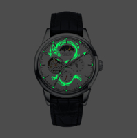 2025 Super qualité montre pour hommes personnalisée montre de luxe pour hommes Phase de lune automatique montre mécanique Sport 42mm
