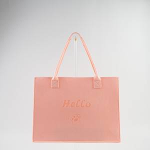 <span class=keywords><strong>Sac</strong></span> fourre-tout d'été en feutre pour femme, personnalisable avec logo, durable, promotion <span class=keywords><strong>de</strong></span> <span class=keywords><strong>marque</strong></span> haut <span class=keywords><strong>de</strong></span> gamme, 10 % <span class=keywords><strong>de</strong></span> réduction sur le <span class=keywords><strong>Black</strong></span> <span class=keywords><strong>Friday</strong></span> - Product Image 4