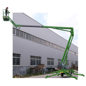 Plataforma Elevadora Araña Eléctrica de 33 m con Certificación CE, Plataforma Elevadora Araña Móvil de 30 m, Plataforma Elevadora Araña Pequeña de 33 m con Motor Diésel, Elevador de Personal Remolcable para Uso en Interiores - Product Image 6