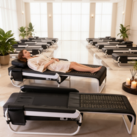 Lit de massage chauffant POP RELAX Factory ISO Approved Jade Master V3 avec thérapie par pierres chaudes pour la santé et le bien-être quotidiens du rachis