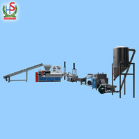 Machine de granulateur de film plastique de pe pp de refroidissement par l'eau/ligne