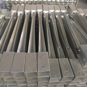 बाड़ के बाद बाड़ एंकर ग्राउंड स्पाइक भारी शुल्क काले पाउडर लेपित बाड़ हिस्सेदारी मेलबॉक्स बेस मेटल बाहरी पोस्ट एंकर - Product Image 1