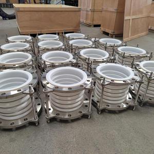 Резиновое металлическое расширительное соединение PTFE EPDM S304 SS316 с фланцем или без фланца, гибкие шланговые клапаны, проектные фитинги для труб - Product Image 2