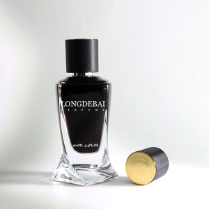 Custom Special Shape <b>Perfume</b> Glass <b>Bottle</b> Empty 100ml Black <b>Perfume</b> <b>Bottle</b> Gradient Blue <b>Perfume</b> <b>Bottle</b> with Box - Product Image 5