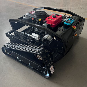 เครื่องตัดหญ้าอัตโนมัติแบบรีโมทคอนโทรล รุ่นอุตสาหกรรม พร้อมที่ตักหญ้า ใช้เครื่องยนต์เบนซิน ขนาด 1000 มม. สำหรับโรงงาน - Product Image 5