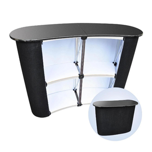 High Quality <strong>Pop</strong> <strong>up</strong> Table Foldable Aluminum Custom Promotion Counter Table Display <strong>Stand</strong> <strong>Pop</strong> <strong>up</strong> Counter - Product Image 4
