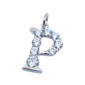 Collar con colgante de letra en plata 925 de UM Jewelry Classic para mujeres, niños, aniversarios, regalos de boda y ocasiones festivas. - Product Image 5