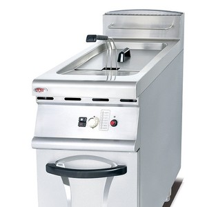 Freidora Comercial a Gas Vertical <span class=keywords><strong>de</strong></span> un Solo Cilindro para Snack Bar - Product Image 2