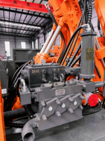 MCE800 Foreuse compacte diesel entièrement hydraulique pour forage de carottage par câble, haute efficacité, profondeur max. 1000 m, diamètre de forage 140-400 mm