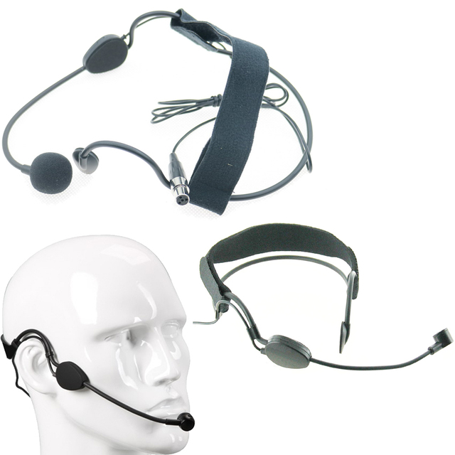 Head Wear WH30TQG Cardioid Headset Microphone for PGX SLX ULX QLX GLX Unidirectional TA4F Mini XLR 4Pin Plugs