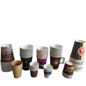 Vaso de Papel Desechable para Café, Vaso de Pared Simple Reforzado, Puede Usarse con Tapa para Bebidas Calientes y Frías de 8oz, 10oz y 12oz - Product Image 5