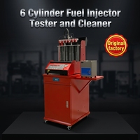 HONOW HO-6C Offre Spéciale – Nettoyeur et Testeur d'Injecteurs de Carburant pour Voiture à 6 Cylindres avec Écran LED – Machine de Diagnostic d'Injecteurs