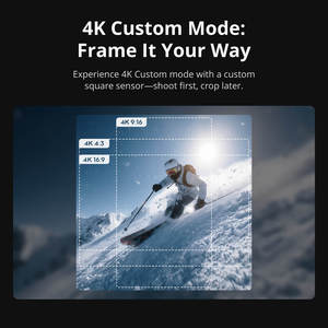 Caméra d'action Osmo Action 6 Adventure Combo, étanche, pour vlog, avec deux écrans tactiles, ouverture variable et perche télescopique de 1,5 m - Product Image 3