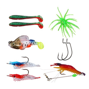 Ensemble de leurres de pêche artificiels rigides transfrontaliers de 24 pièces avec boîte mystère de Noël et <span class=keywords><strong>du</strong></span> Nouvel An - Product Image 2