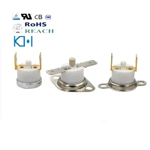 Bimetal Bộ Điều Nhiệt Bằng Gốm Bộ Bảo Vệ Nhiệt NC Ksd Công Tắc Giới Hạn Thiết Lập Lại Thủ Công - Product Image 3