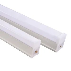 Luz linear led de plástico com preço de fábrica, 120cm, luz super brilhante, 4ft, t5 t8