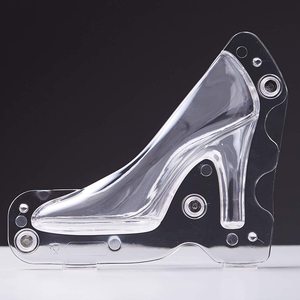 Offre Spéciale Unique personnalisé 3D talon haut barre de chocolat moule écologique en plastique Polycarbonate pâte à <span class=keywords><strong>sucre</strong></span> moule - Product Image 1