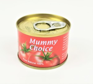 Pâte de tomate en conserve, marque Tomato Aauce, 70g x 50 boîtes - Product Image 2