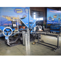Preda PD-1200 feuille galvanisée bande spirale conduit formant Machine Spiro en vente
